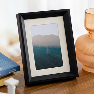 Cadre photo en bois massif sur mesure avec face en acrylique, multicolore, pour décoration de maison et de bureau - Product Image 3