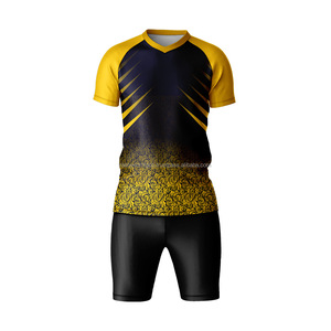 Maillot de football de haute qualité pour hommes, uniforme de football, vêtements de sport respirants avec caractéristiques rétro et impression de noms automatisée - Product Image 3