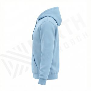 Pull à capuche imprimé numérique par sublimation pour hommes, vêtements en gros, logo personnalisé, design tendance, sweat à capuche en molleton pour hommes - Product Image 3
