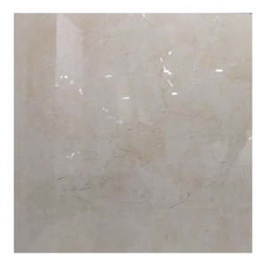 Azulejos de Porcelana Modernos de Alta Calidad, Diseño de Ladrillo, Color Blanco Perla con Puntos Naranja, 600x600mm, Pulidos, Resistentes al Ácido, Digitales - Product Image 1