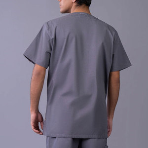 Tenue d'hôpital unisexe de qualité supérieure en tissu pur, prix abordable, vente en gros, design de combinaison médicale - Product Image 2