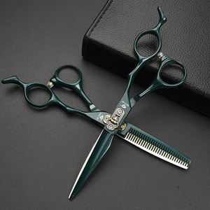 Ciseaux de coiffure 6'' en acier inoxydable JP, ensemble de ciseaux de barbier professionnels pour la coupe de cheveux, avec sac inclus - Product Image 5
