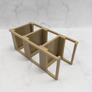 Estante en miniatura a escala 1:12, muebles para casa de muñecas, estante de exhibición de plástico, modelo mini beige para decoración del hogar, para mayores de 14 años - Product Image 5