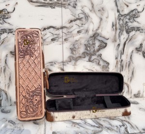 Estuche de Viaje de Cuero Resistente al Calor con Pelo Natural, Hecho a Mano, para Planchas de Pelo, Organizador Perfecto para Herramientas de Peluquería - ¡Gran Oferta! - Product Image 5