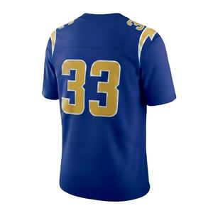 Maillot de football personnalisé avec numéro, manches courtes, pour hommes, pour les sports d'équipe - Product Image 3