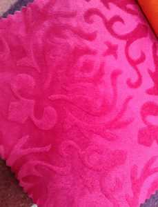 Nhà Máy Bán Buôn 100% Polyester Đồng Bằng Nhuộm Vải Nhung Nổi Siêu In Cho Sofa/Bọc Cho Cửa Sổ Và Rèm Cửa - Product Image 6