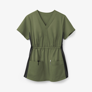 Vêtements d'été tendance, vente en gros d'usine, hauts en tricot pour femmes, manches courtes, multi-poches, respirants - Product Image 2