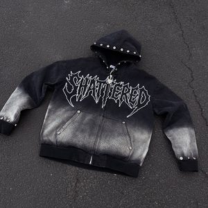 2026 French Terry Hoodie Set Mens Blank Heavy Weight <b>Thick</b> <b>Fleece</b> Cotton Oversized Tracksuits for Men - Product Image 5