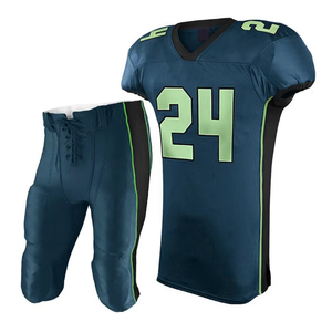 Ensemble de maillots de football américain personnalisés, impression du nom et du numéro de l'équipe, prix raisonnable, uniforme sportif, vêtements d'équipe - Product Image 2