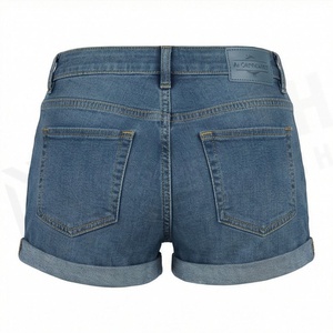 Shorts de Mezclilla Rasgados de Algodón para Mujer con Diseño Moderno, Tela Transpirable, Nuevo Estilo, Atuendo Casual a la Moda para Chicas - Product Image 2