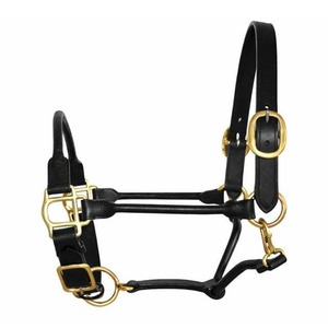Harnais de cheval en cuir véritable, réglable, de qualité supérieure, avec quincaillerie en laiton massif, équestre anglais et western - Product Image 2