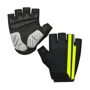 Gants de cyclisme d'hiver de haute qualité, mi-doigts, respirants, imperméables, compatibles écran tactile, avec rembourrage en gel, pour sports de plein air, route et gym - Product Image 1