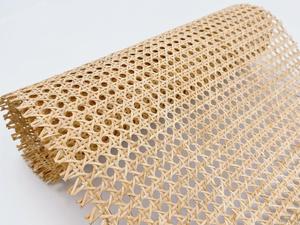 BEST SELLER - Tissu en rotin naturel tissé à la main en rouleau pour siège de chaise, porte de placard, fabrication, réparation et décoration de meubles - Product Image 5