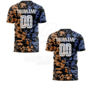 Camiseta de Fútbol de Manga Corta para Adultos, de Secado Rápido y Transpirable, Diseño Personalizable, Venta al Por Mayor, 100% Poliéster, Precio Económico - Product Image 2