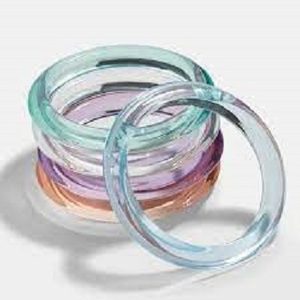 Pulsera de Resina Vintage con Capas de Mármol Dorado, Joyería de Alta Calidad para Mujer, Brazaletes - Product Image 4