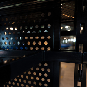 Metal Two-Shelf Freestanding Supermarket Shelves - Customized OEM Factory Vietnam - Product Image 6