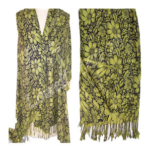 Elegant Viscose Jacquard Pashmina Plain Stole for Women Soft Lightweight Designer Shawl <b>Wrap</b> for All Seasons Perfect Blend - Product Image 2