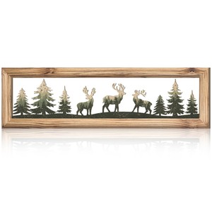 Figurines et sculptures artisanales en bois d'acacia, design traditionnel, écologiques, OEM, sur mesure, vente en gros |   Support mural pour salon - Product Image 5