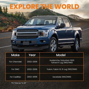 Chevy Suburban 1500 Tahoe 2000 2006 Truck Suspensions Front 3 Rear 2 Leveling Lift Kit - Product Image 3