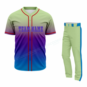 Uniformes de sport de baseball sur mesure de qualité supérieure pour hommes et femmes - Personnalisez vos propres maillots - Product Image 5
