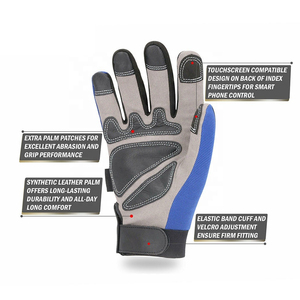 Mechanic Safety Gloves Neoprene 10mil 12INCH Anti-Slip Elastic Wristband Anti-Static Silicone-Free <b>Powder</b>-Free Latex-Free - Product Image 3