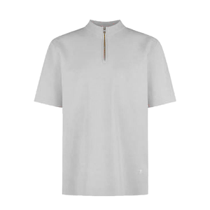 Camiseta de algodón orgánico de alta calidad para hombre, personalizada con logotipo bordado, ropa informal transpirable para verano, suave y cómoda - Product Image 4