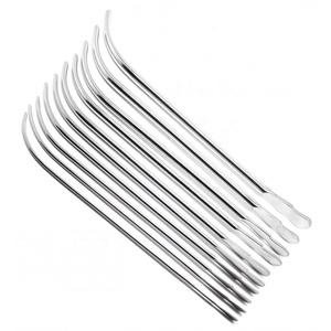 Juego de Dilatadores Uretrales Dittel Premium de 14 Piezas, Acero Inoxidable, para Urología, Curvos y Delgados, Kit de Instrumentos Quirúrgicos - Product Image 1