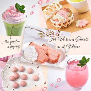 Poudre de Sakura, fleurs de cerisier japonaises, café instantané, boissons sucrées, vente en gros, durée de conservation d'un an, température ambiante - Product Image 3