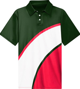 Chemises décontractées pour hommes, nouvelle collection, design tendance, logo personnalisé, couleur unie, respirantes, 100% polyester tricoté, manches courtes ROMAN - Product Image 3