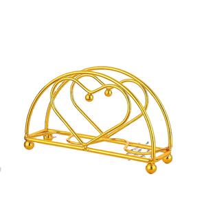 Anneaux de serviette en métal de Noël, décorations de table festives avec motifs flocons de neige et pommes de pin, réductions en gros - Product Image 1