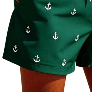 Short de bain imprimé pour homme, taille mi-haute, XL, séchage rapide, taille élastique avec cordon de serrage, coupe décontractée, pour sports nautiques d'été et vacances - Product Image 6