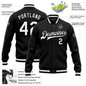 Chaqueta Varsity para Hombre al por Mayor, Oferta Especial, Chaqueta Letterman Lisa con Botones a Presión, Prenda Exterior Transpirable con Gráficos Personalizados, Directo de Fábrica ODM - Product Image 3