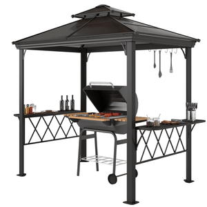 Pergola per Barbecue e Cucina all'Aperto, Tettoia e Gazebo per una Protezione Perfetta dalle Intemperie Durante il Tuo Hobby - Product Image 2