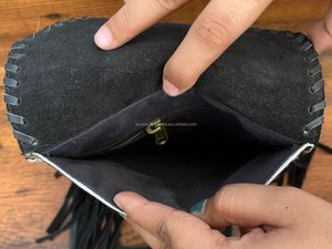 Venta caliente de lujo de las señoras de cuero de vaca hebilla monedero de cuero genuino diseñador multifuncional bandolera bolso de moda - Product Image 6