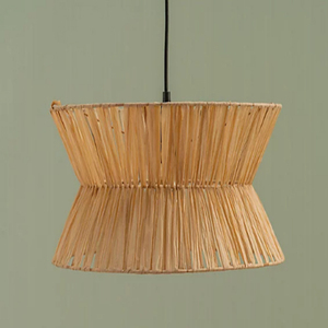 Etihad Metal New Design Handmade Natural Paper <b>Rope</b> Easy Fit Ceiling <b>Light</b> Shade and Bulb - Product Image 3