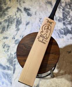 Bate de Críquet CA Sports Gold Legend Edition de Madera de Sauce Inglés, Ligero, para Mano Derecha/Izquierda, con Funda Protectora y Agarre Extra - Product Image 5