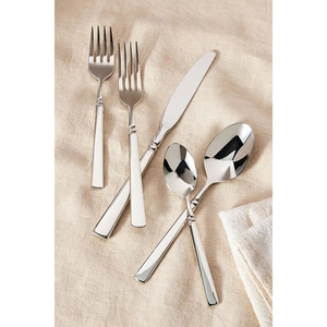 Ensemble de couverts en acier inoxydable de luxe, finition miroir polie, argenterie, ustensiles de table pour la maison, l'hôtel et le restaurant - Product Image 3