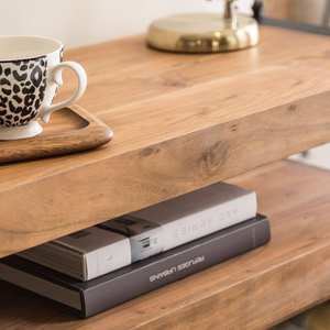 Meuble TV en bois d'acacia Vandana Cresta Aston 112 cm - Product Image 6