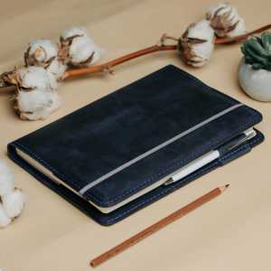 Elegante Funda de Cuero Genuino para Cuaderno de Lujo, con Protección y a Prueba de Olores, Recargable, para Regalo, NBC-0043 - Product Image 5