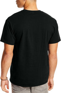 Service OEM ODM, T-shirt pour homme en coton 100% de haute qualité, coupe classique, col rond, respirant, écologique, séchage rapide - Product Image 5