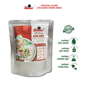 Shammi Vietnamese Rice Noodle <b>Sauce</b> 200g <b>Sachet</b> Spicy Pho Flavor 24 Months Shelf Life - Product Image 1