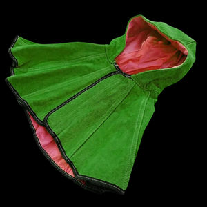 Capuche de soudeur en cuir de vachette pleine fleur de qualité supérieure, résistante à la chaleur et aux étincelles, pour la protection industrielle de la tête lors du travail - Product Image 3