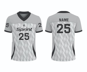 Uniforme de Fútbol Americano con Bandera, al por Mayor, de Alta Calidad, Personalizado para Equipos, con Estampado por Transferencia Térmica, Transpirable - Product Image 3
