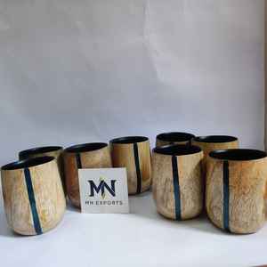 Tasse à thé en bois massif gravée et personnalisée, design moderne, compatible lave-vaisselle et micro-ondes, idéale pour les fêtes, les voyages et les cadeaux d'affaires - Product Image 4