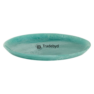 Elegante Bandeja de Resina Hecha a Mano, Bandeja de Servicio de Lujo con Patrón Personalizado, Forma Rectangular, Acabado Pulido para Eventos y Decoración del Hogar - Product Image 6