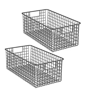 Nouveauté : Panier de rangement en fil métallique pour cuisine, panier en métal pour la maison, tendance du moment - Product Image 6