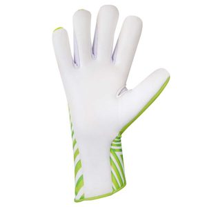 Guantes de Portero de Fútbol de Látex Alemán 100% Profesional, Alta Calidad, 4mm, Zona de Abrasión con Impresión de Silicona en la Palma Delantera - Product Image 2