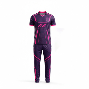Tenue de cricket personnalisée par sublimation, kit complet en tissu mesh respirant, vêtements de sport d'équipe, tenue de match T20, design de logo personnalisé - Product Image 1