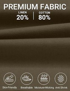Shorts chino pour homme en coton extensible de qualité supérieure, décontractés, pour l'été, respirants, avec cordon de serrage, logo sur le devant, style golf - Product Image 5