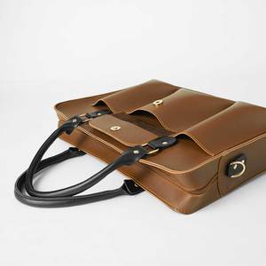 Sacs en cuir personnalisés, fabricant OEM, sacs fourre-tout en cuir véritable, sacs à dos, sacs de voyage pour marques de mode et commandes en gros - Product Image 3